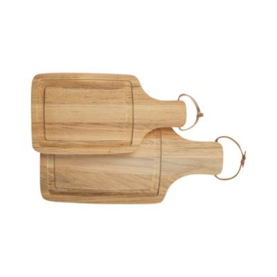 Set of 2 FSC Teak Bar Boards