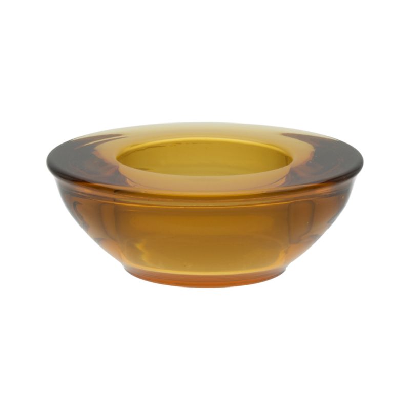 Amber Candleholder