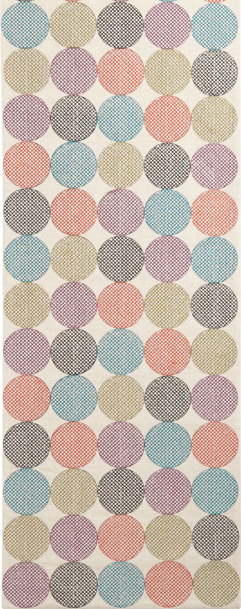 Tegan Embroidered 14"x90" Runner