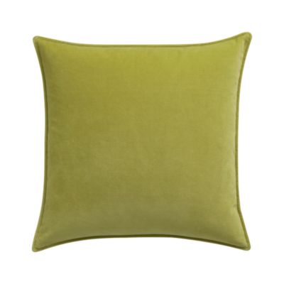 Tempo Velvet Green Apple 20 sq. Pillow