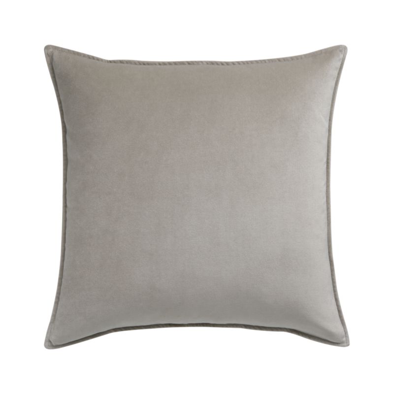 Tempo Velvet Pumice 20" sq. Pillow