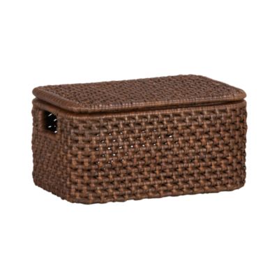 Thatcher Small Lidded Basket