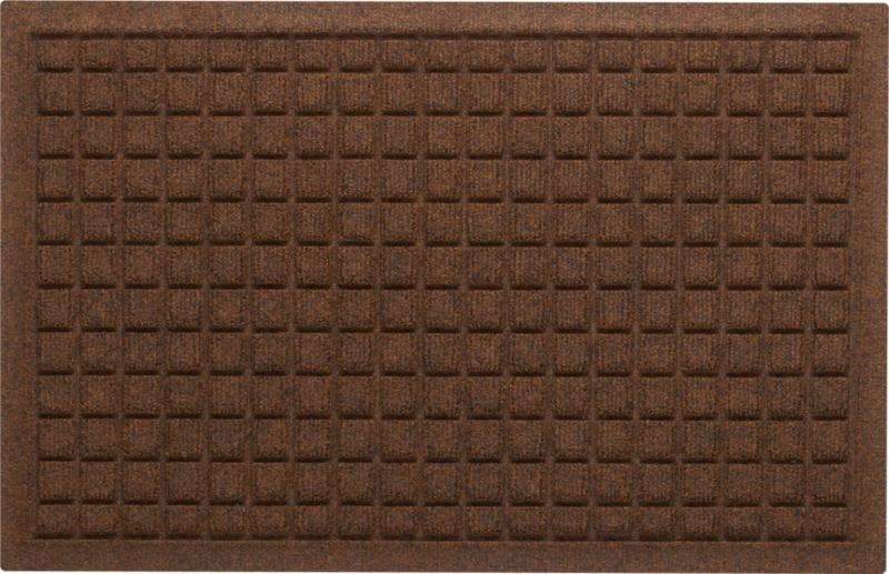Thirsty Squares® Brown Mat