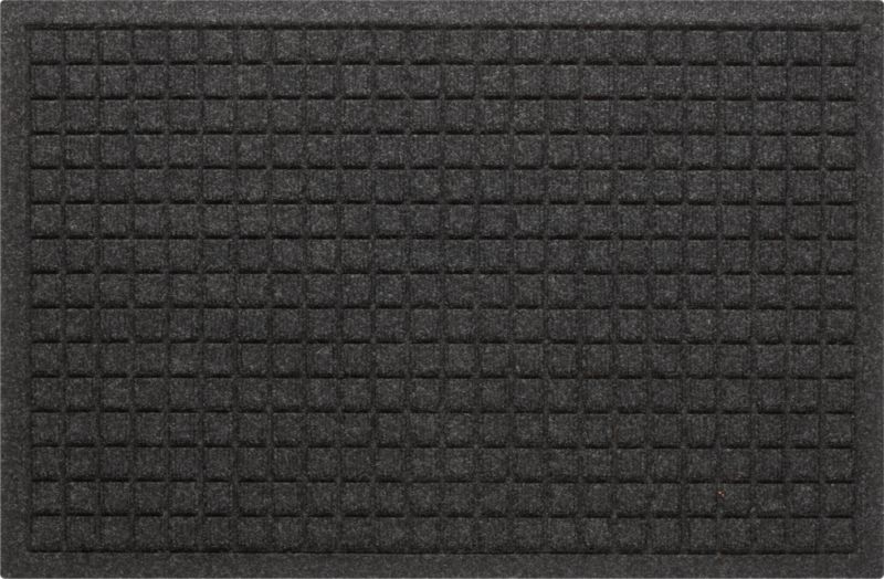 Thirsty Squares® Charcoal  Mat. 34"x22"
