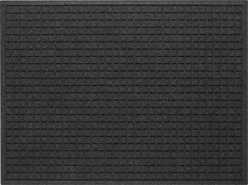 Thirsty Squares® Charcoal Mat. 46"x35"