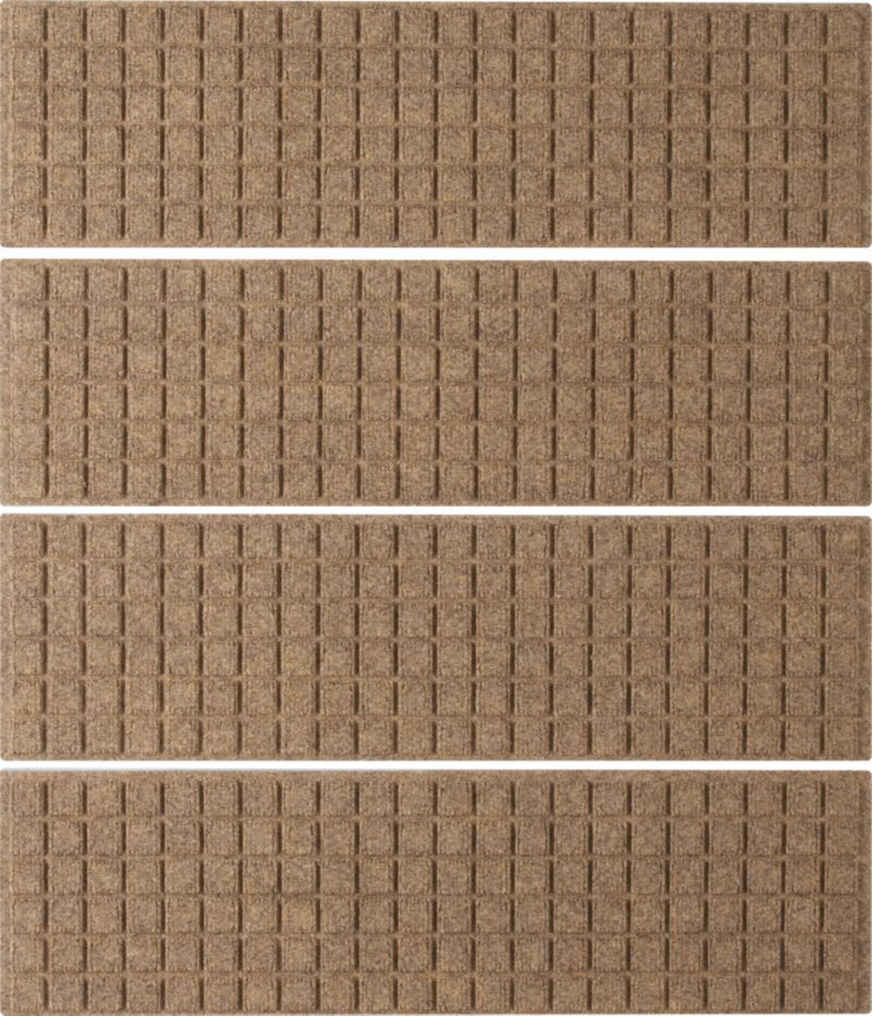 Thirsty Squares® Natural Stair Treads Set of Four
