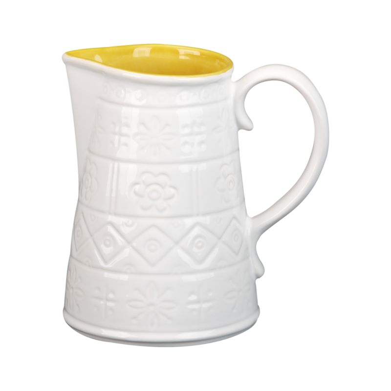 Tiago Yellow Pitcher