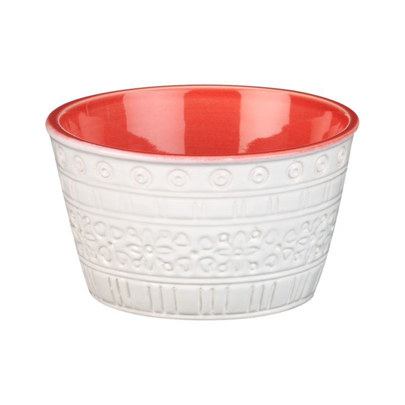 Tiago Red 5.12" Small Bowl