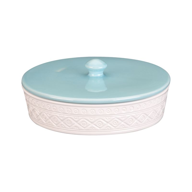 Tiago Light Blue Tortilla Warmer