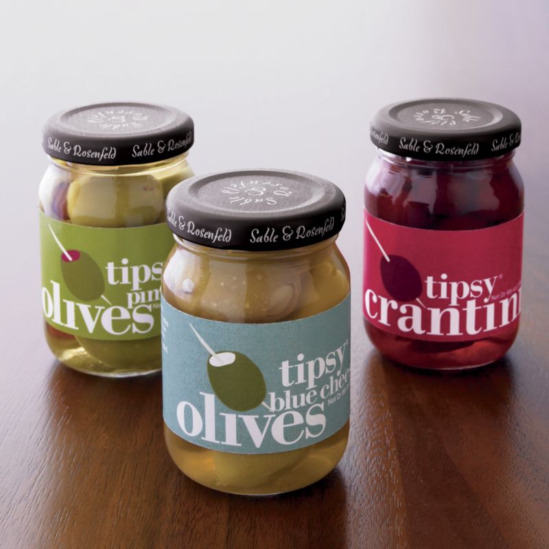 Tipsy Crantini/Blue Cheese Olives/Pimento Olives