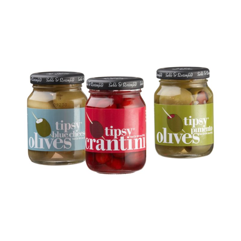Tipsy Crantini/Blue Cheese Olives/Pimento Olives