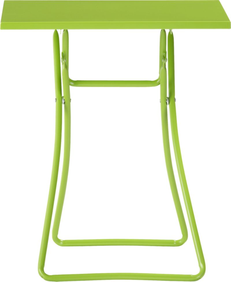 To-Go Green Folding Side Table