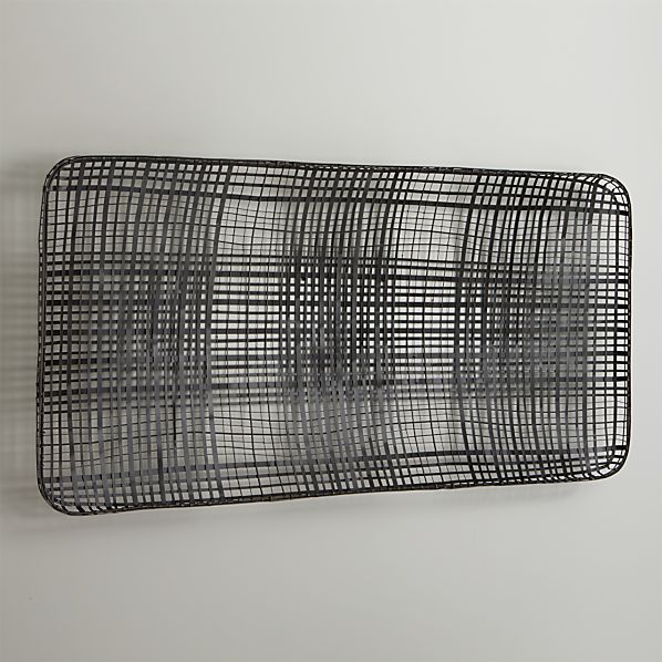 Tobacco Basket Metal Wall Art