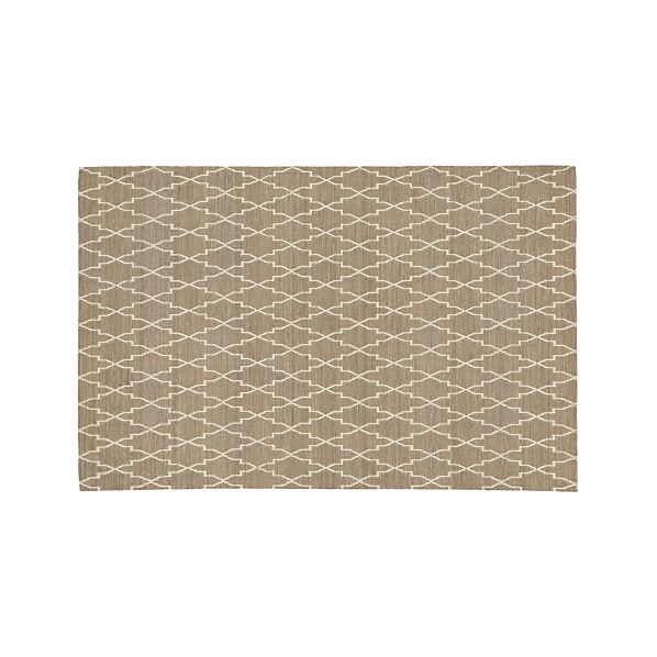 Tochi Fawn 4'x6' Rug in Rug Gallery Crate and Barrel