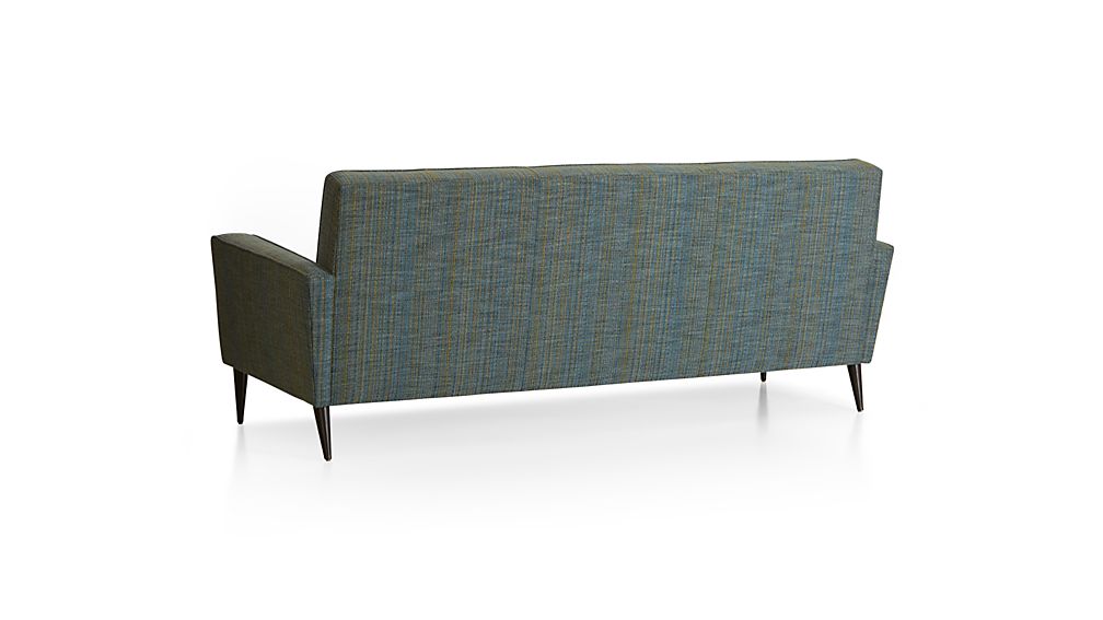 Torino Teal Sofa Crate and Barrel