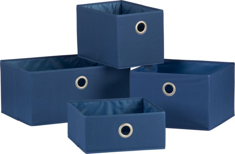 Blue Totes with Grommet