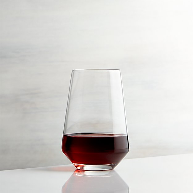 Tour Stemless Wine Glass Crate And Barrel