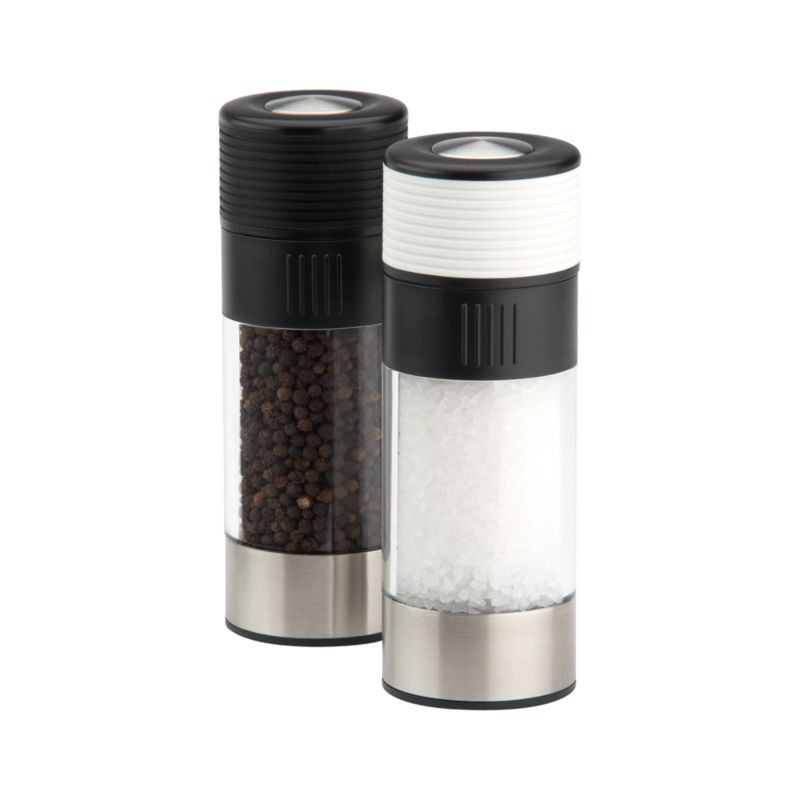 Tower Black Pepper Mill and Tower White Salt Mill