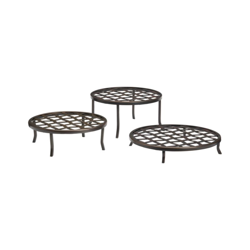 Tracery Plant Stands Set of Three
