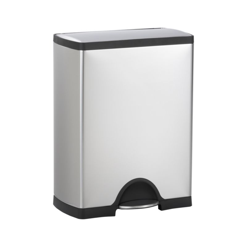 simplehuman® 12-Gallon Recycler Trash Can
