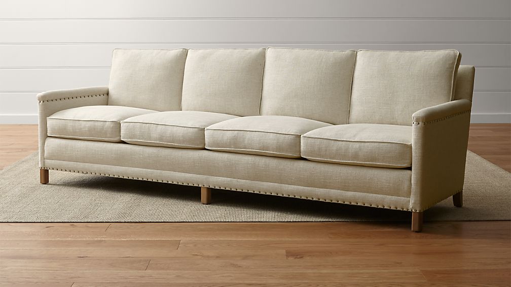 Trevor 106" Sofa in Sofas Crate and Barrel