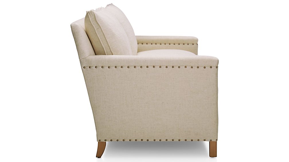 Trevor Apartment Sofa Gibson Oatmeal Crate and Barrel