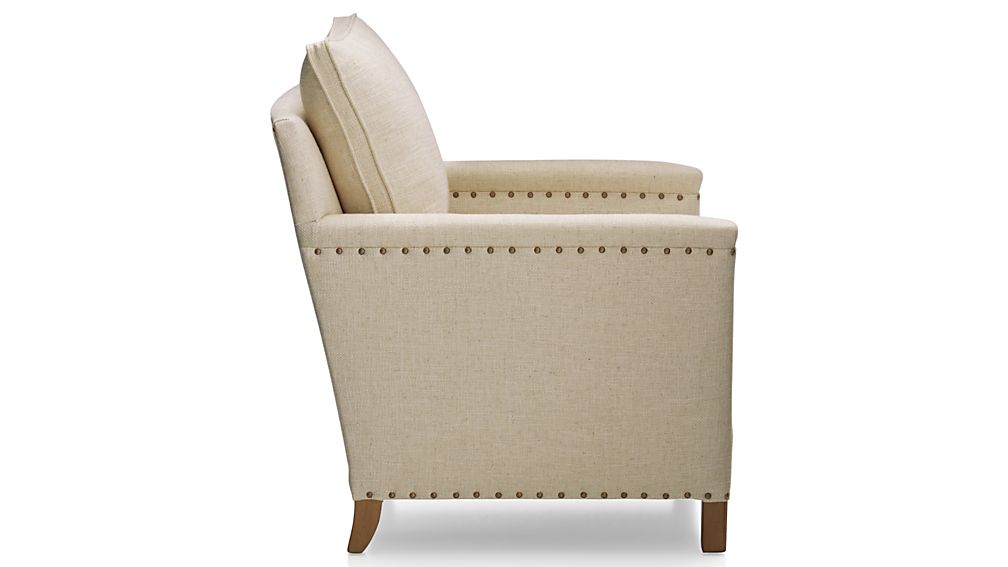 Trevor Nailhead Chair Crate and Barrel