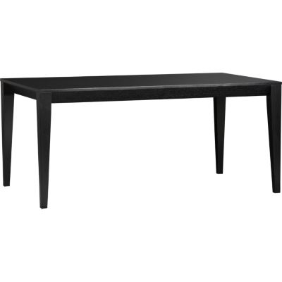 Wood Table Legs on Lacquer Finish Wood Dining Table   Crate And Barrel