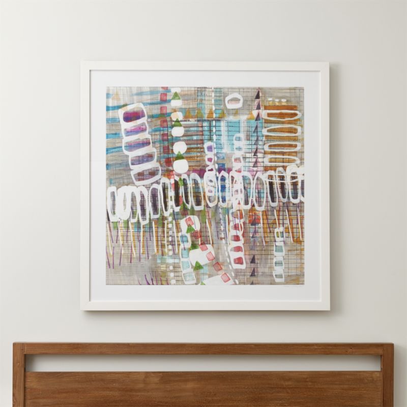 Modern Tribal Art Crate and Barrel