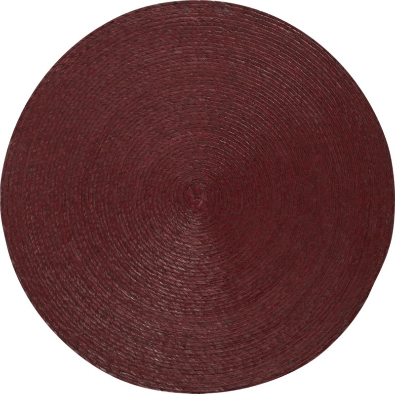 Tropical Palm Plum Placemat