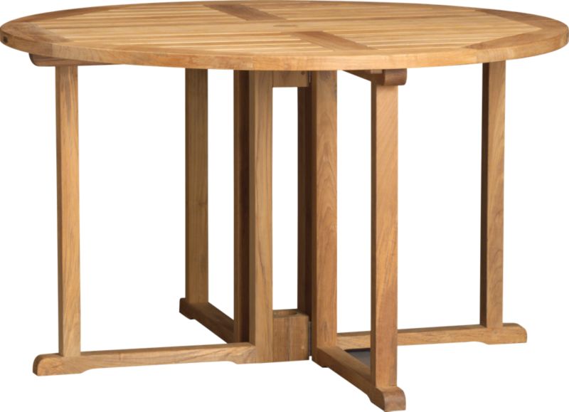 Trovata 48 Round Folding Dining Table