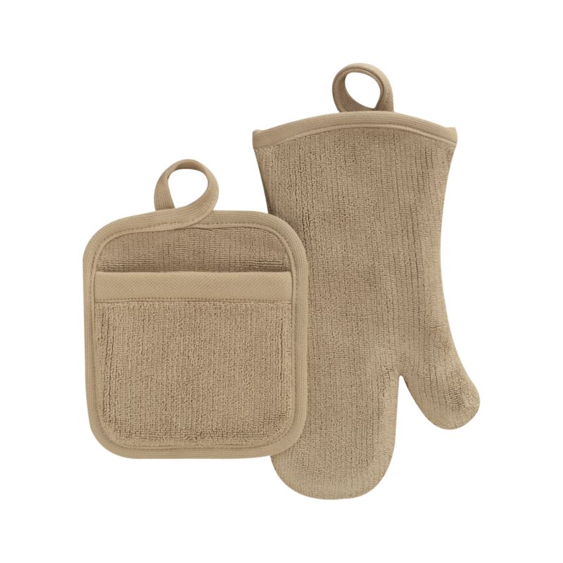 Tudor Potholder and Oven Mitt