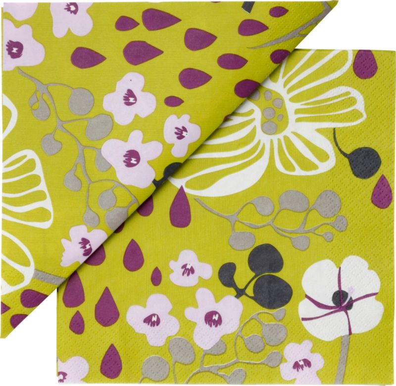 Set of 20 Marimekko Tuliainen Paper 6.5" Napkins