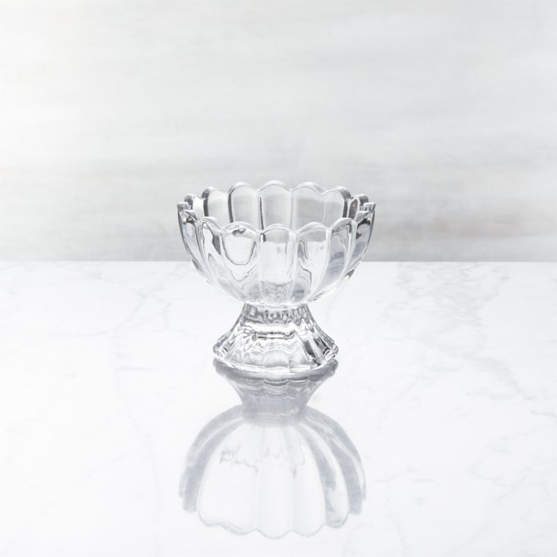 Tulip Ice Cream Dish Crate and Barrel