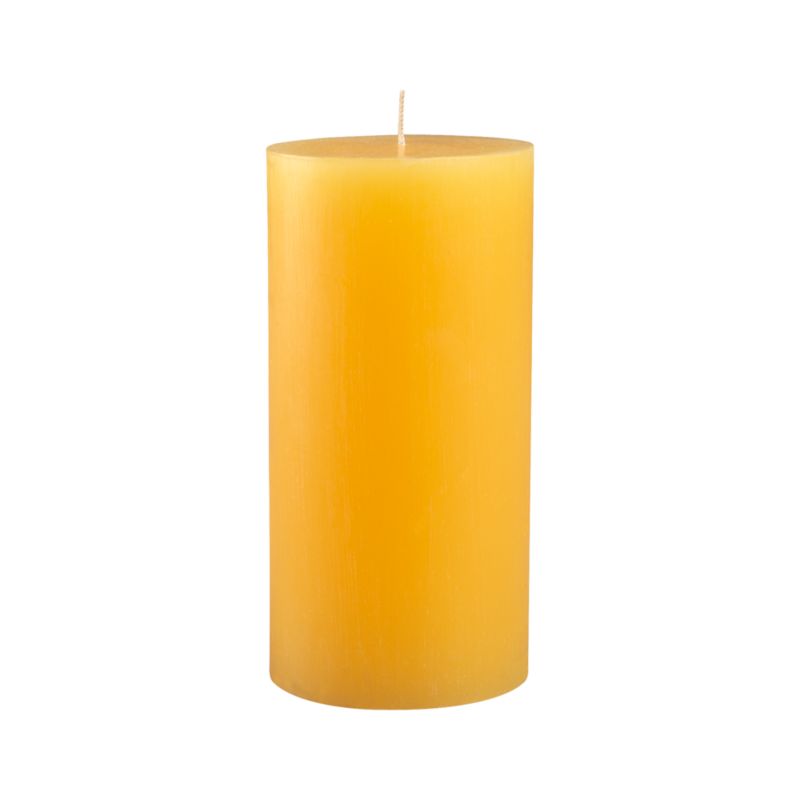 Tupelo Yellow 3"x6" Pillar Candle