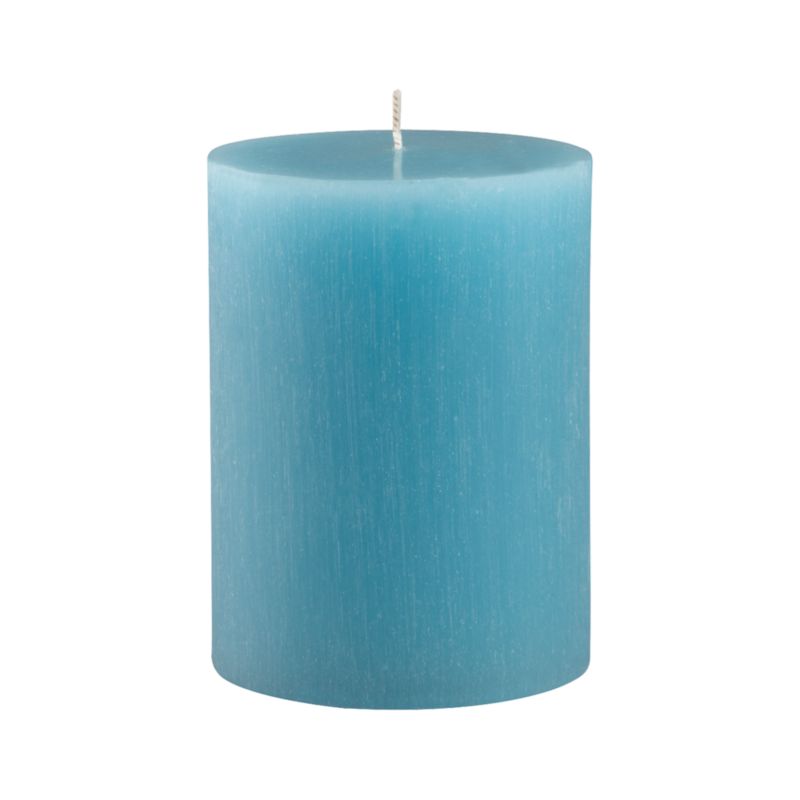 Tupelo Aqua 3"x4" Pillar Candle