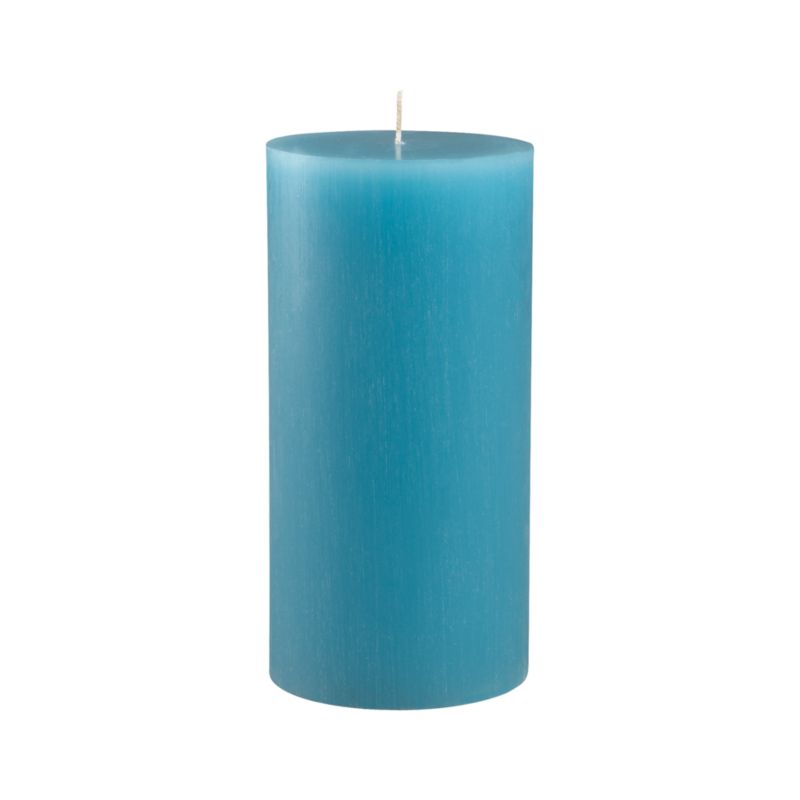 Tupelo Aqua 3"x6" Pillar Candle