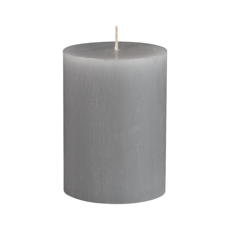 Tupelo Grey 3"x4" Pillar Candle