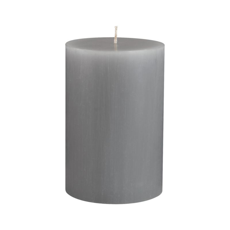 Tupelo Grey 4"x6" Pillar Candle