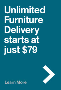 Unlimited Furniture Delivery starts at just $79: Learn more