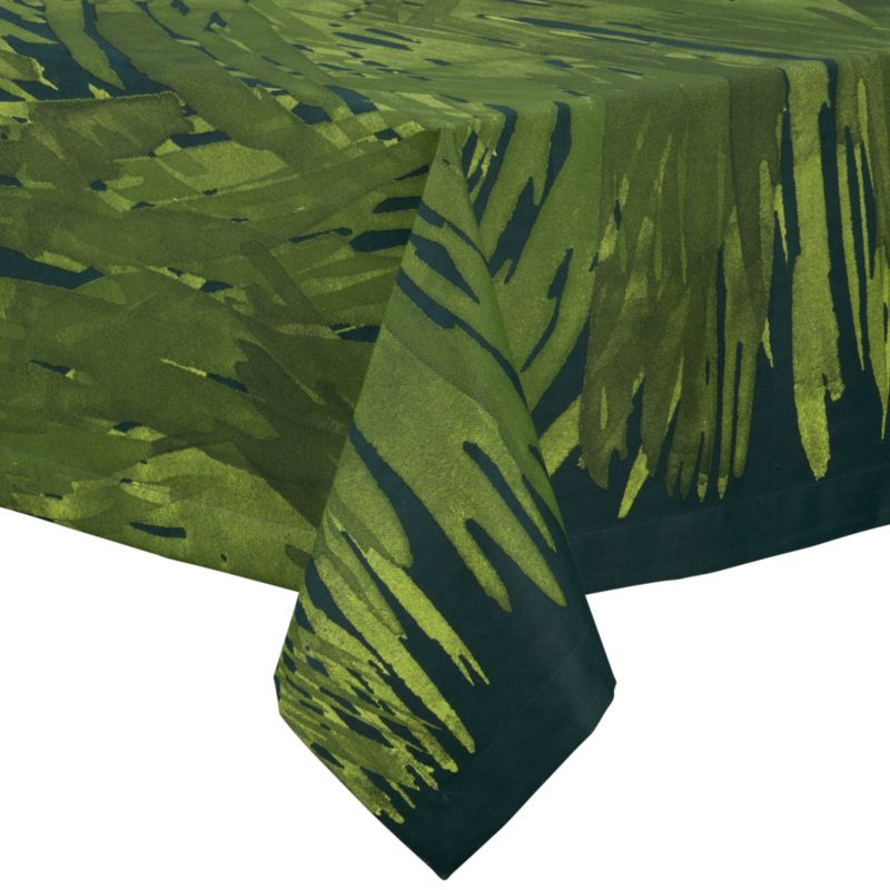Marimekko Ulappa Green 60"x120" Tablecloth