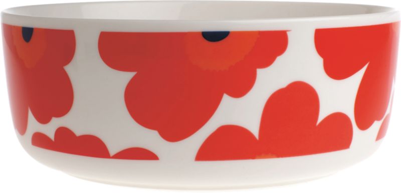 Marimekko Unikko Red 8" Bowl