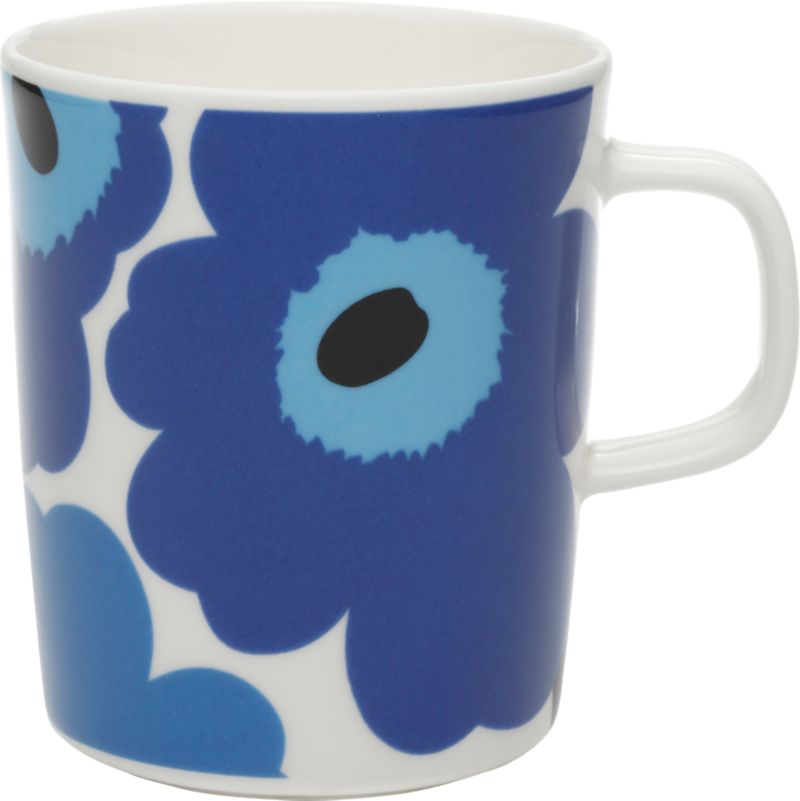 Marimekko Unikko Blue Mug