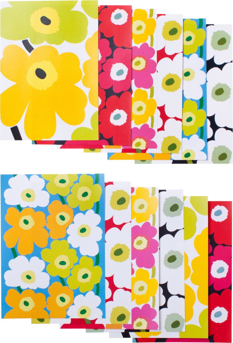 Marimekko Unikko Postcards Set of 12