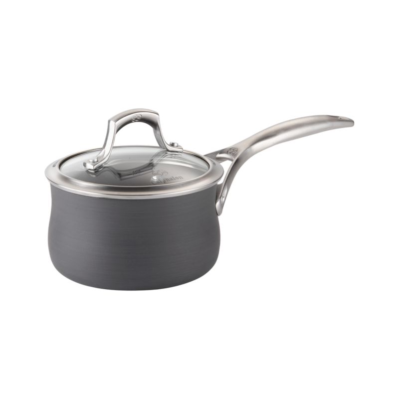 Slide Saucepan with Lid. 1 qt.