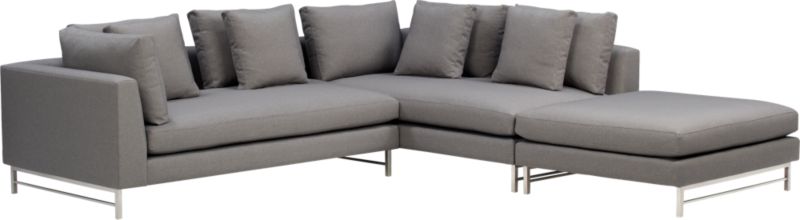 Uptown 3-Piece Left Arm Sectional Sofa