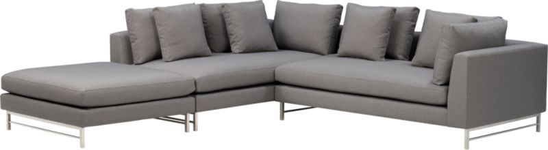 Uptown 3-Piece Right Arm Sectional Sofa