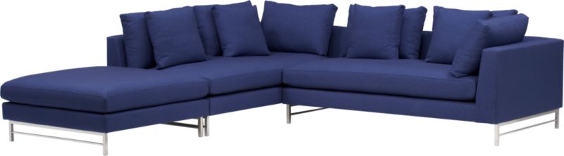 Uptown 3-Piece Right Arm Sectional Sofa