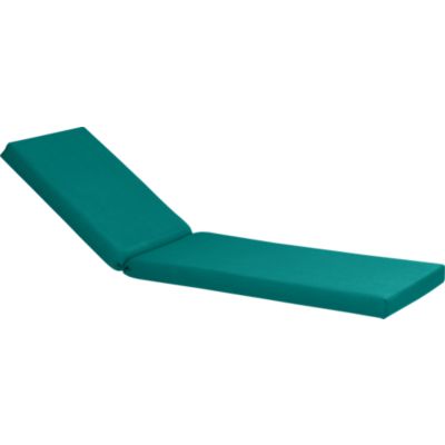 Valencia Sunbrella® Harbor Blue Chaise Lounge Cushion