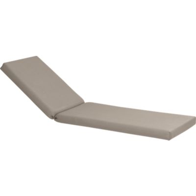 Valencia Sunbrella® Stone Chaise Lounge Cushion